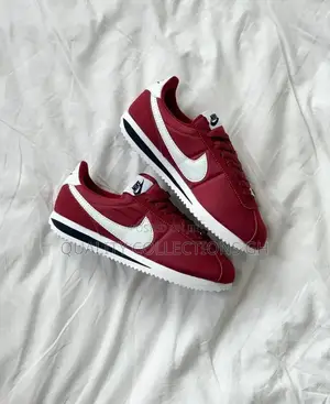 Nike Cortez Wine and White