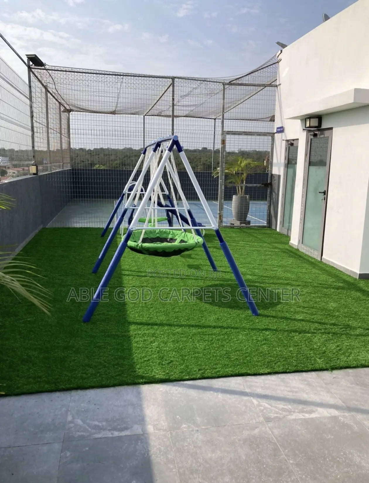 Green Grass for School Compound