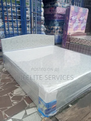 Buy Inbuilt Bed With Head Board - Queen Size