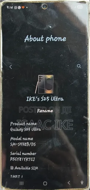 Samsung Galaxy S25 Ultra 512 GB Bronze