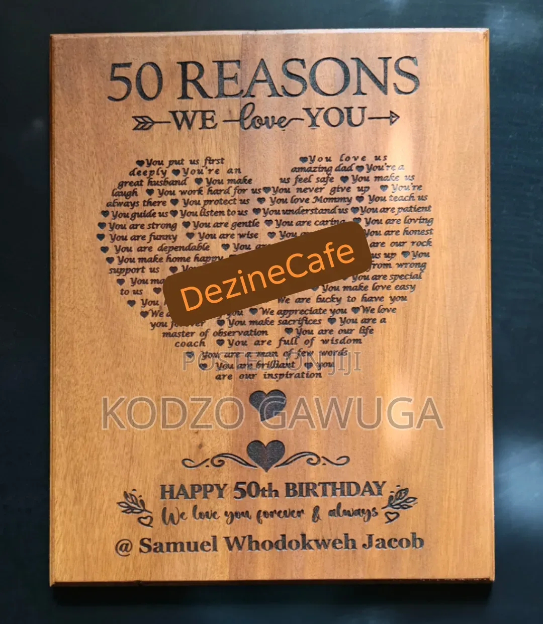 Laser Engraved Gifts and Souvenirs