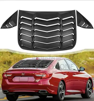 Honda Accord 2018-21 Black Gt /Glass Shade With Side Vent Covers