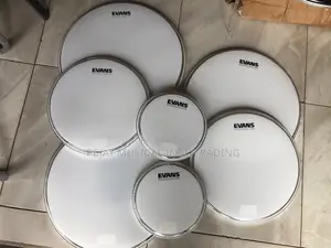 Original Evans Uv2 Drum Heads | Set Single – Kumasi