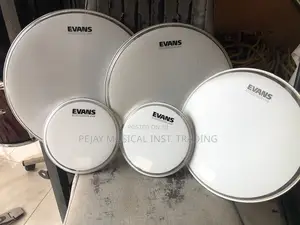 Original Evans Uv2 Drum Heads | Set Single – Kumasi