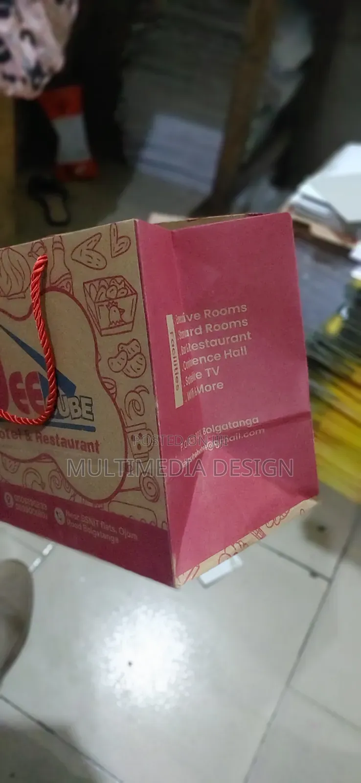 Paper Bag for Restaurant