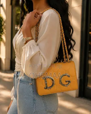 Ladies Yellow Dg Bag