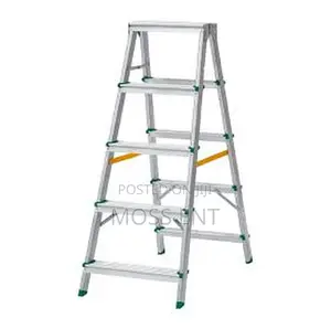 Ferral Duplo 4 Ladder 3+1 (X2) Steps Aluminium - Fer-02254
