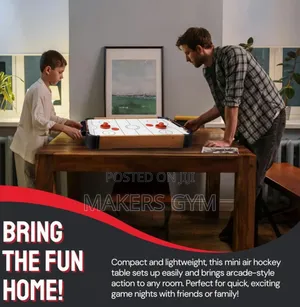 Tabletop Air Hockey Game for Kids