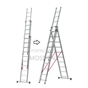 Ferral 3x10 Steps Elite 67 Triple 3 Slide Ladder Alumini - Fer-