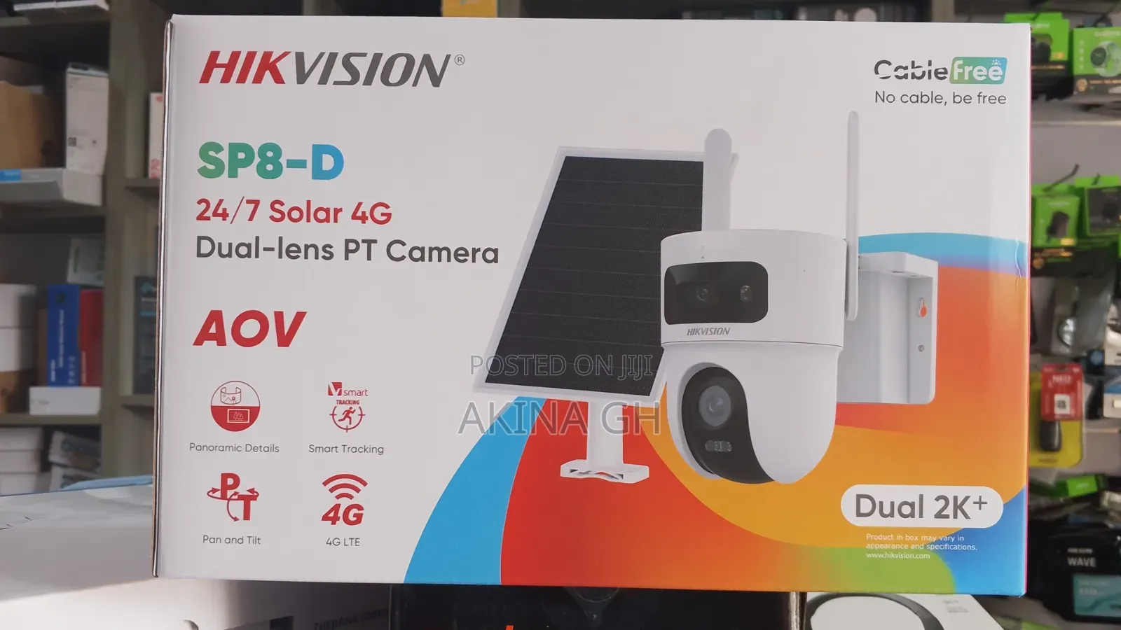 Hikvision Sp8 4g Dual Lens Aov Pt Camera
