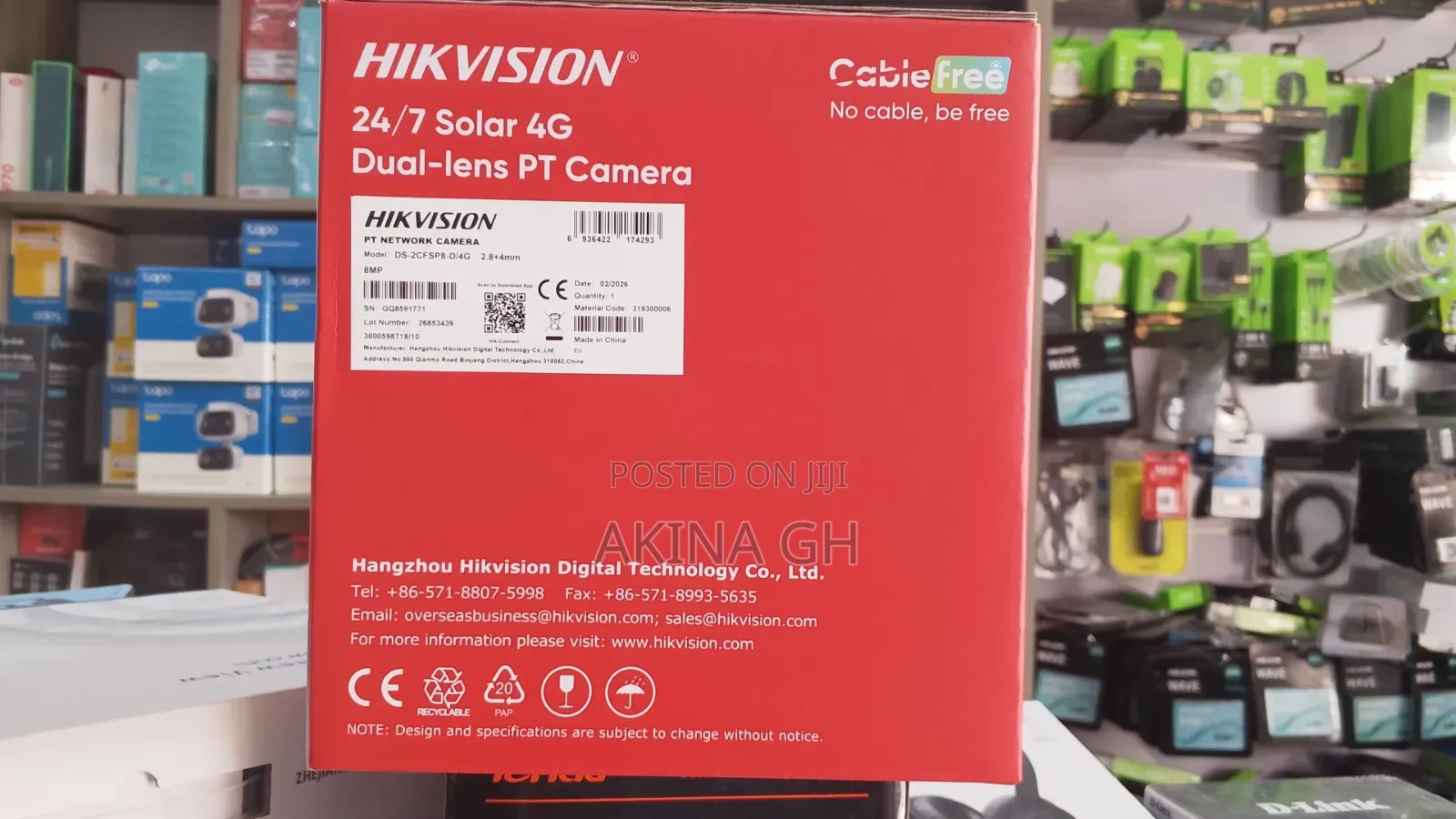 Hikvision Sp8 4g Dual Lens Aov Pt Camera