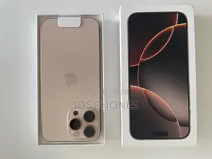 New Apple iPhone 16 Pro Max 256 GB Gold
