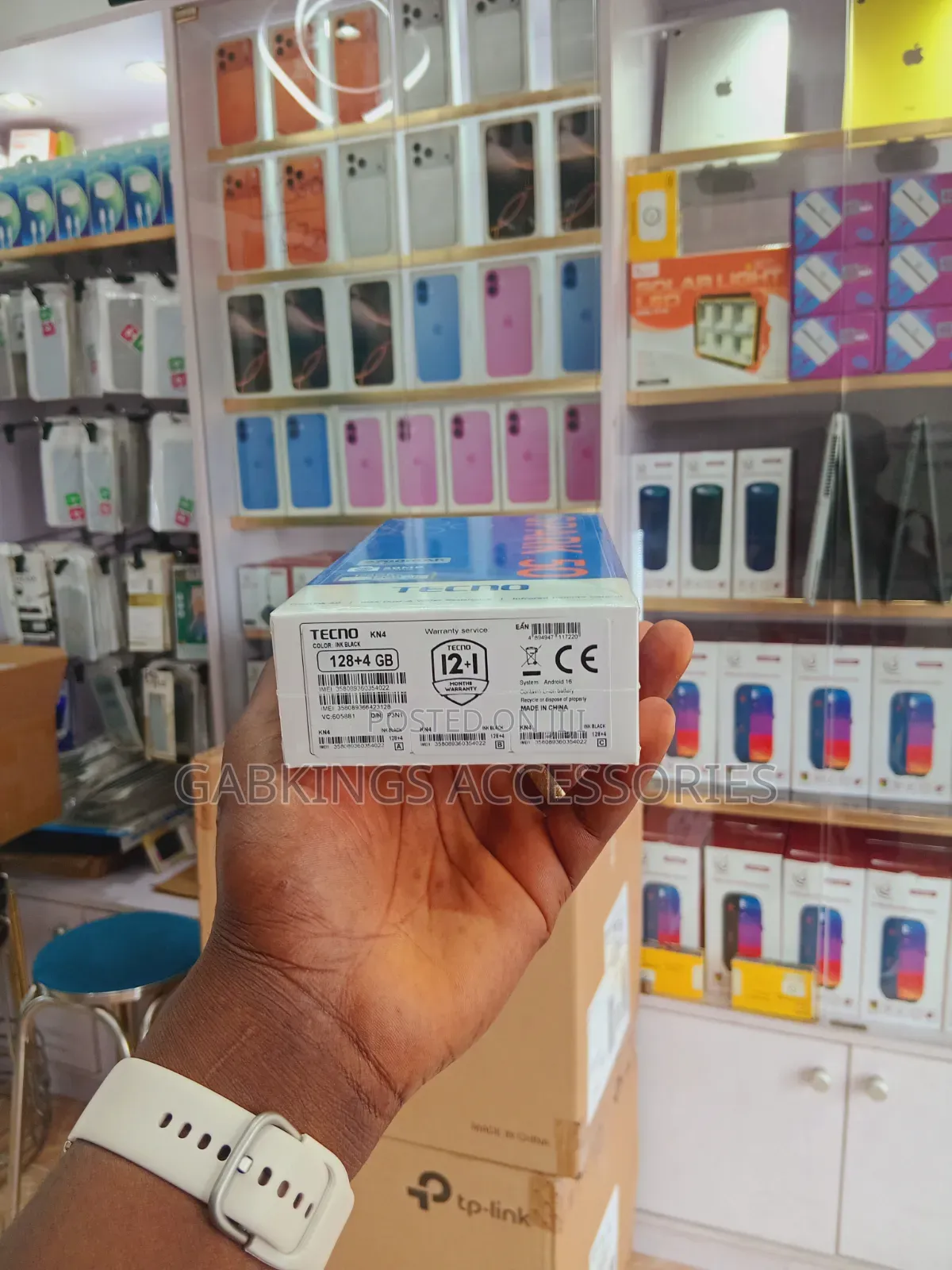 New Tecno Spark 50 128 GB Black