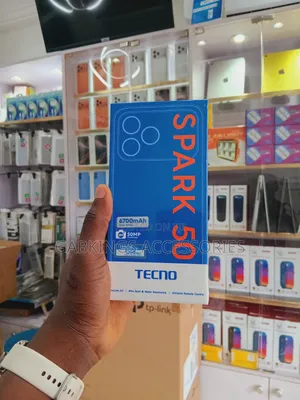 New Tecno Spark 50 128 GB Black