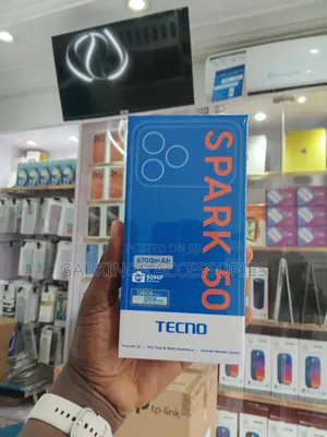 New Tecno Spark 50 128 GB Black