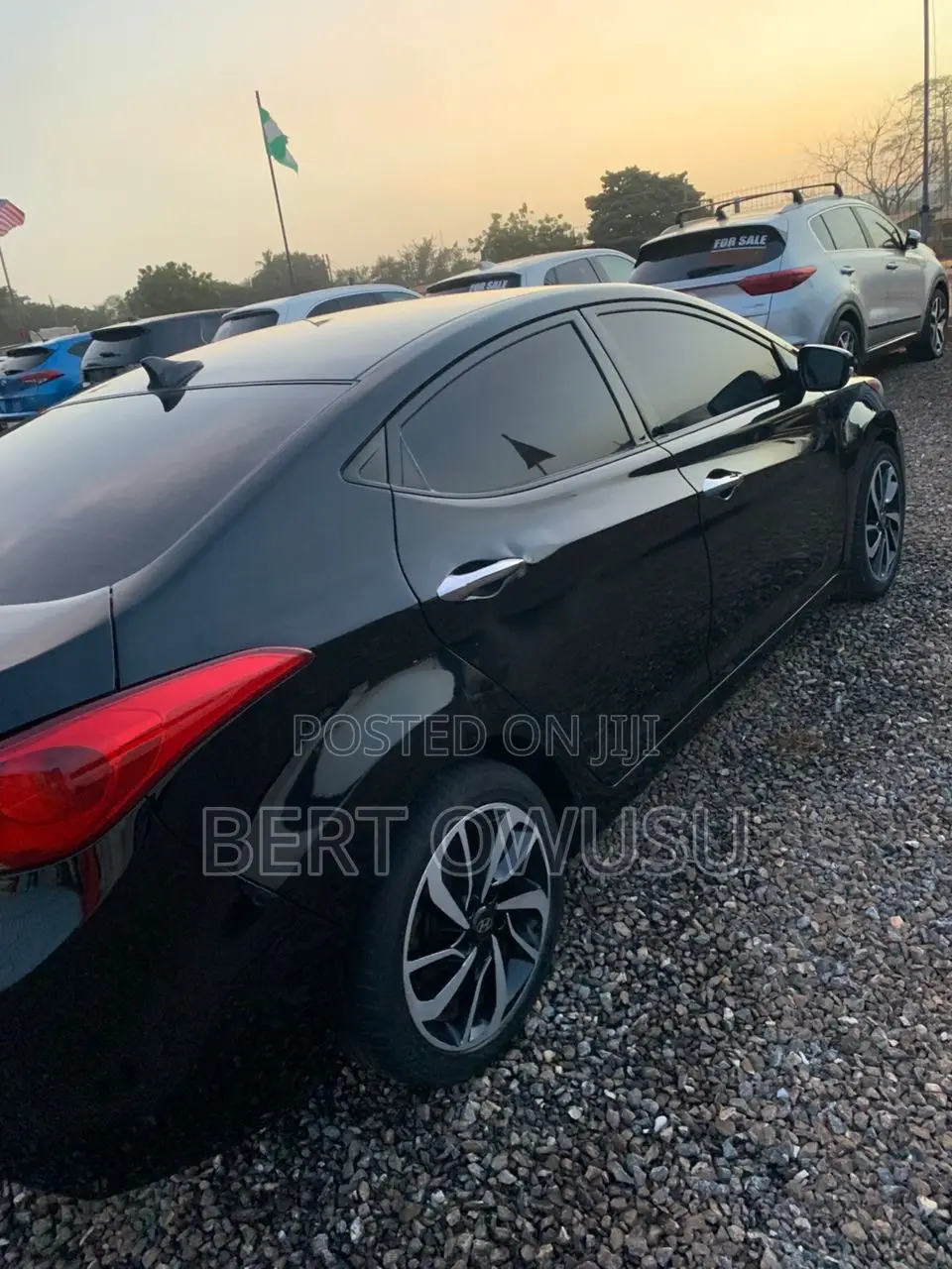 Hyundai Elantra 2013 Black