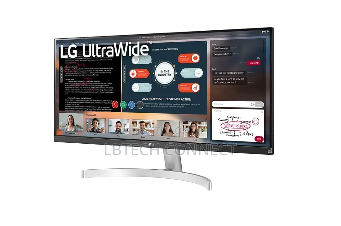 Lg Ultrawide FHD Hdr10 Amd Freesynctm Ips Monitor