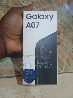New Samsung Galaxy A07 4G 64 GB Black