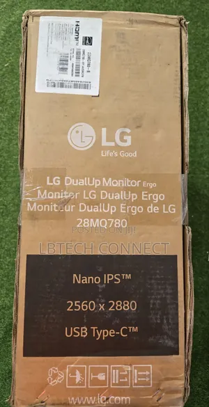 Lg 28mq780-B 28 Inch SDQHD (2560 X 2880) Nano Ips Dualup Monitor