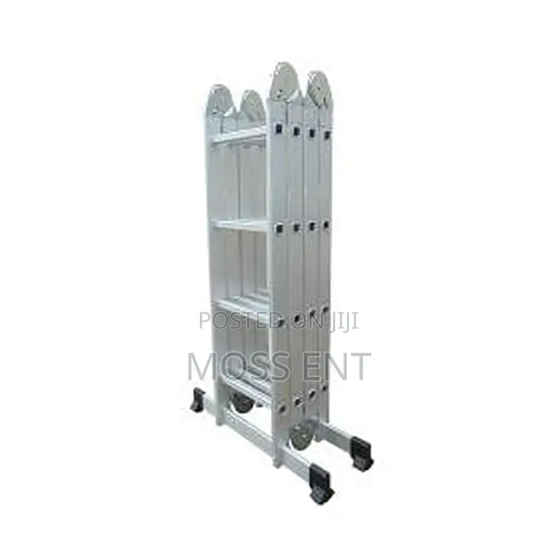 4x3 Steps Foldable Ladder Aluminium - Lcg3412bq