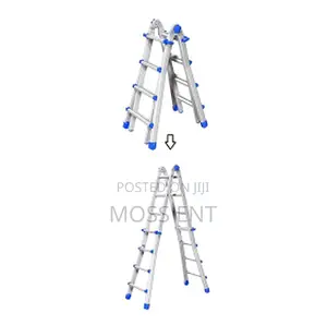 4+4 (X2) Telescopic Ladder Aluminium Multi-Purpose - Lmg3416