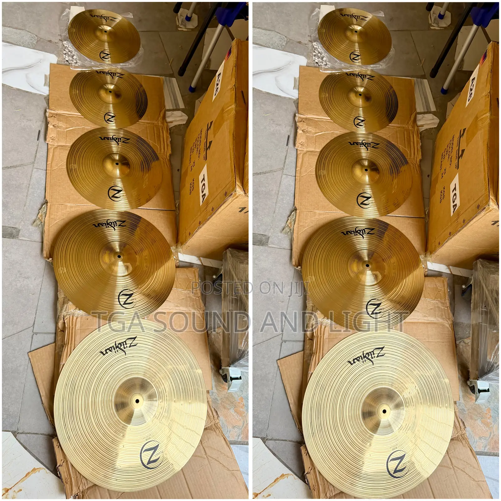 Zildjian Plz5pk Planet Z 5 Cymbals Pack