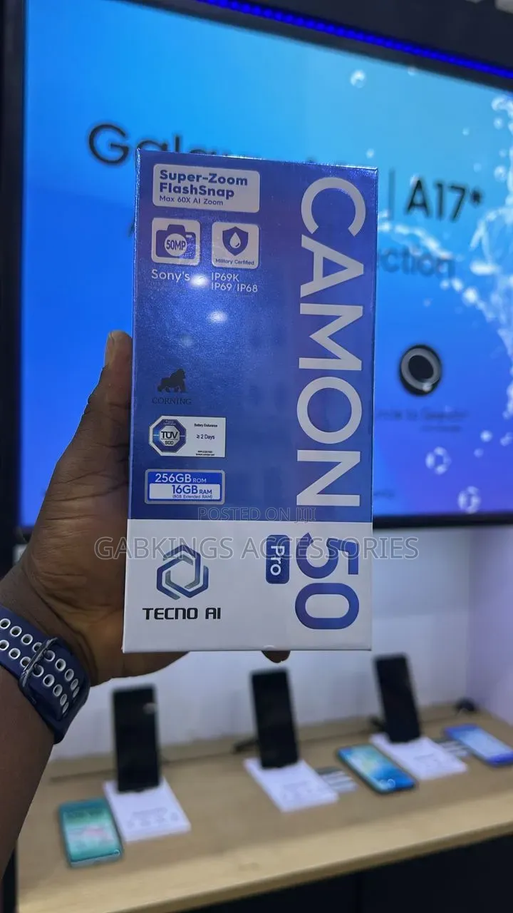 New Tecno Camon 50 Pro 256 GB