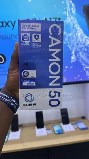 New Tecno Camon 50 256 GB
