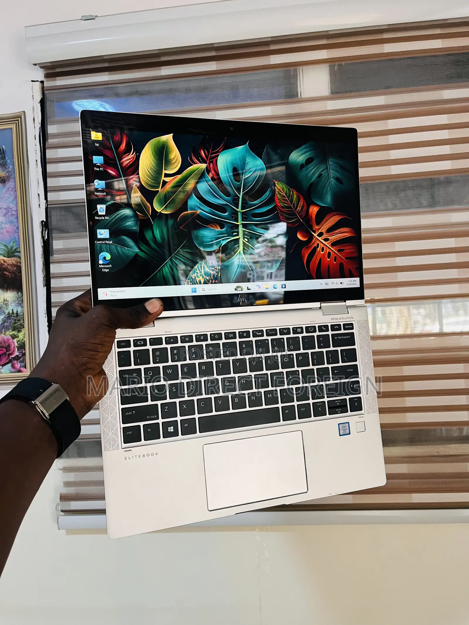 Laptop HP EliteBook 830 G5 16GB Intel Core i5 SSD 256GB