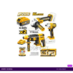 Cordless Set Rotary Hammer Grinder Driver - Cosli230521