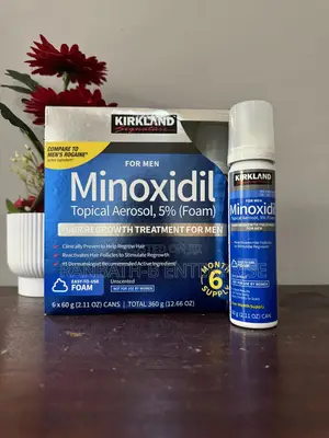 (6 Bottles) Kirkland 5% Minoxidil Foam