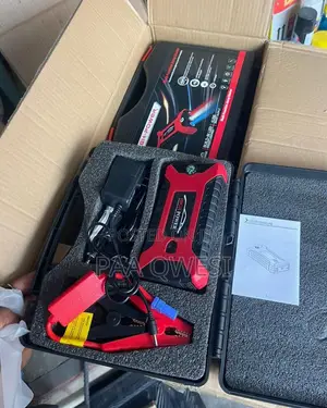Portable Car Jump Starter With Air Compressor 4 Usb Output