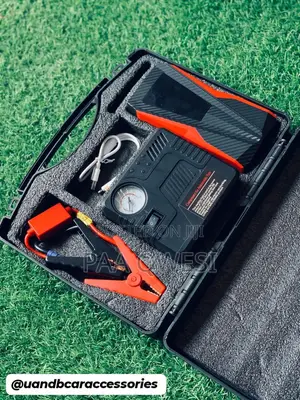 High Power Multi-Function Jump Starter Kit With Compressor