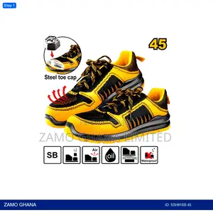Yellow Safety Boots 45 - Ssh81sb.45