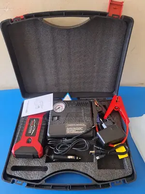 Multi-Function Jump Starter With Tyre Inflator Pump