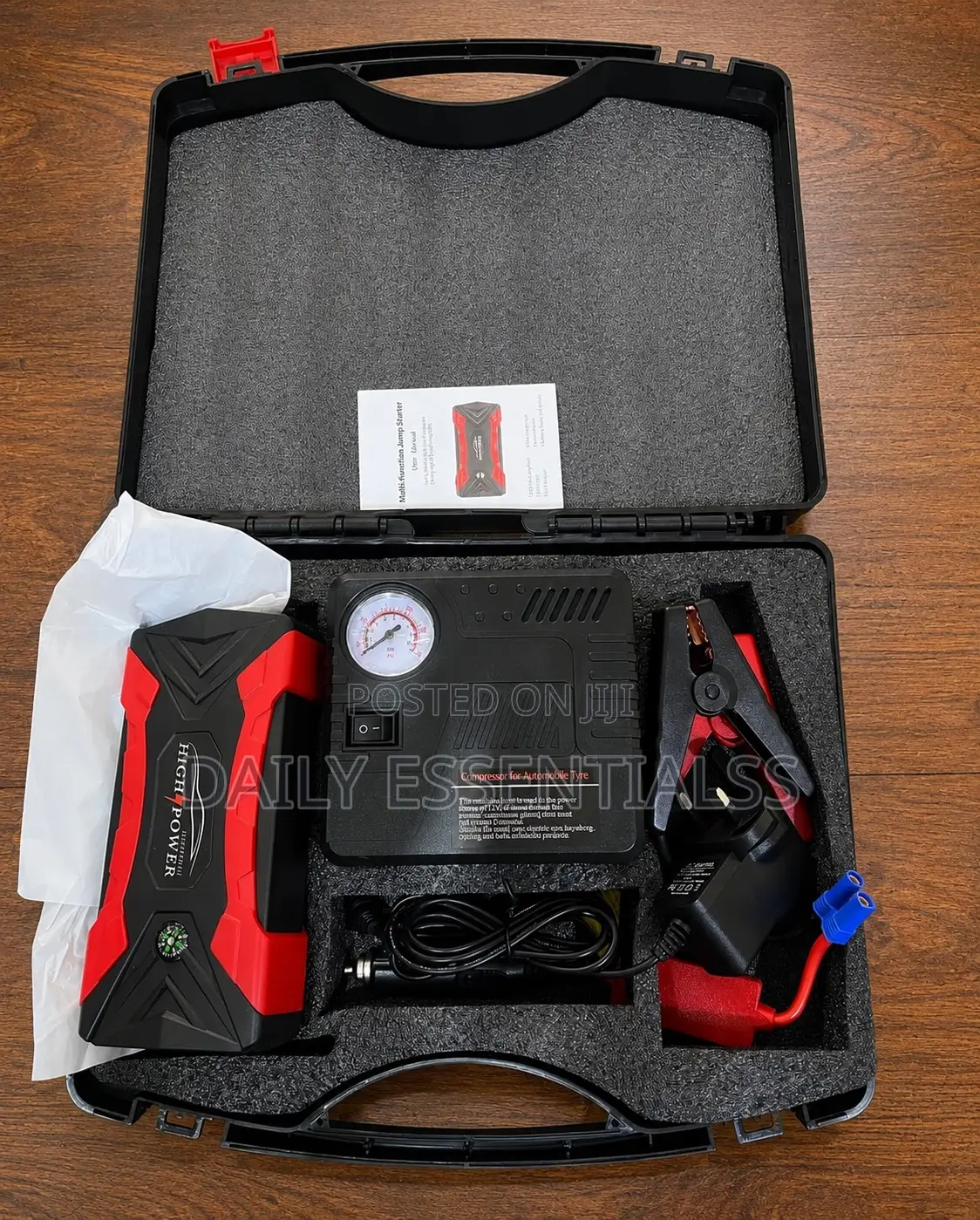 All in One Jump Starter Emergency Car Kit