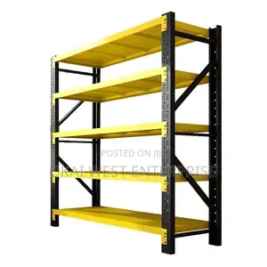 (200x100x40) Cm Industrial-Grade Heavy-Duty Boltless Shelf