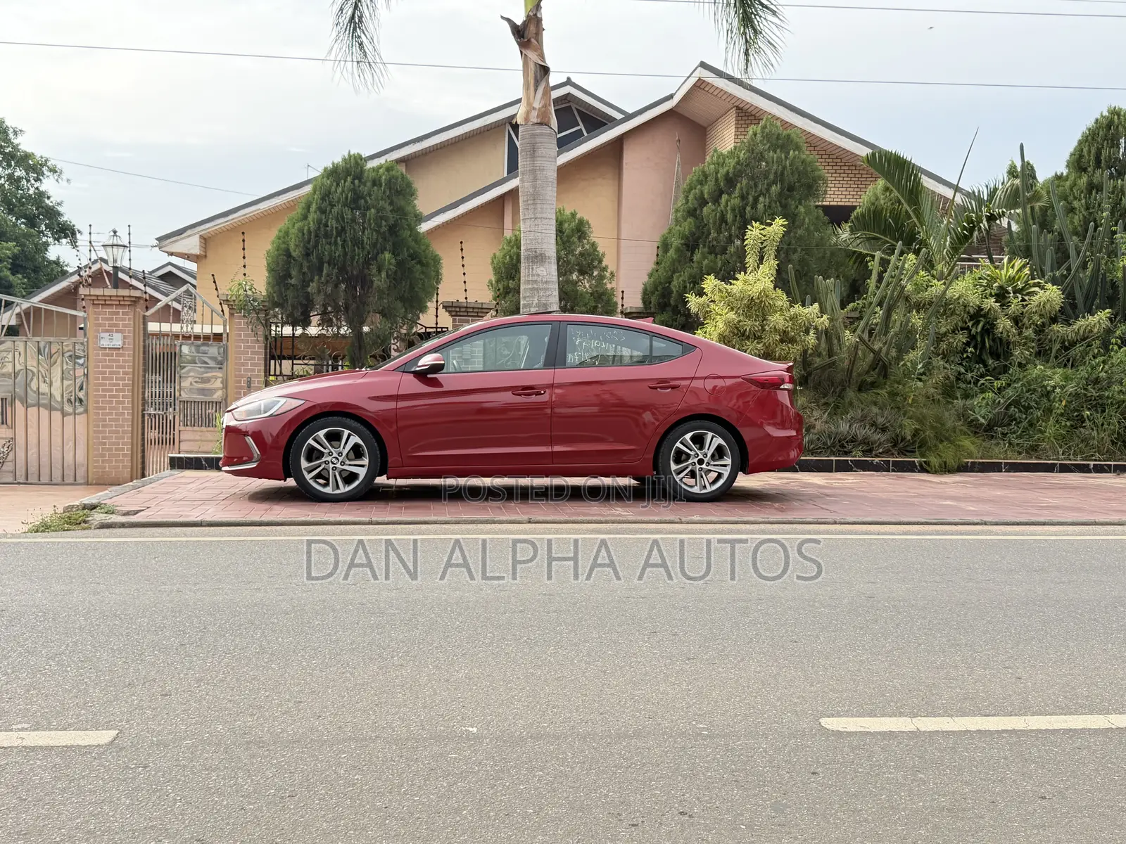 Hyundai Elantra Limited 2018 Red