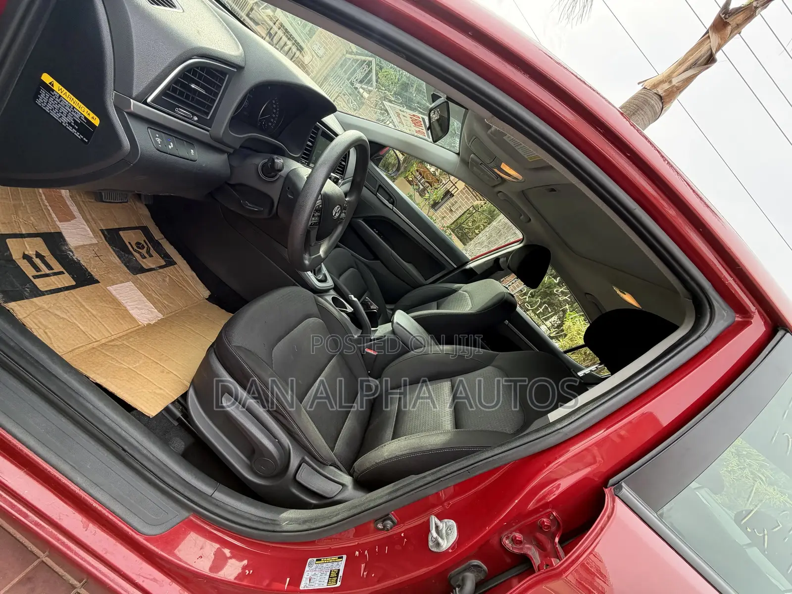 Hyundai Elantra Limited 2018 Red