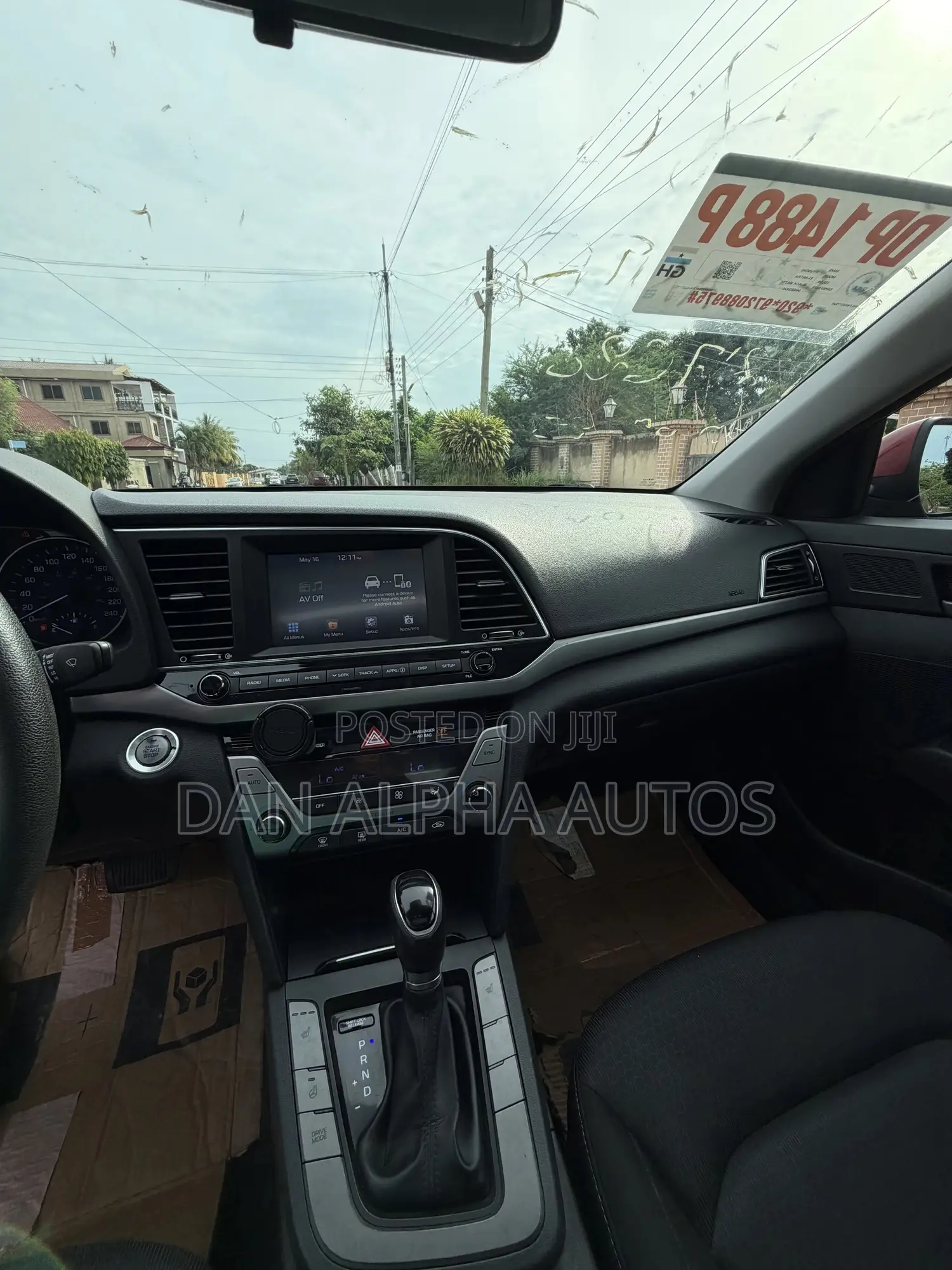 Hyundai Elantra Limited 2018 Red
