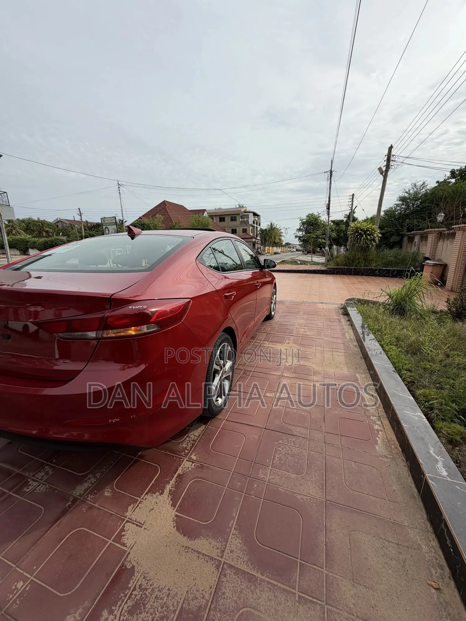 Hyundai Elantra Limited 2018 Red