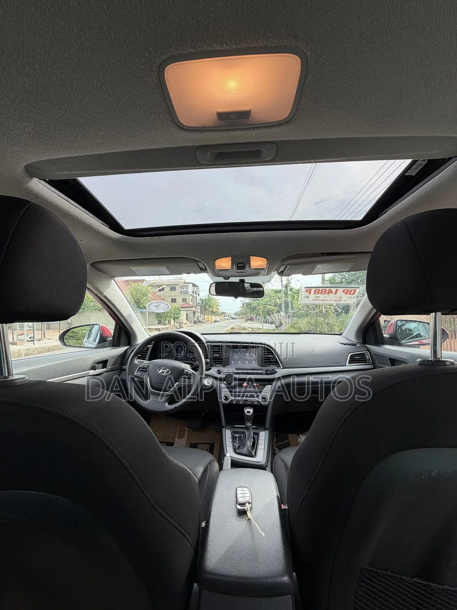 Hyundai Elantra Limited 2018 Red