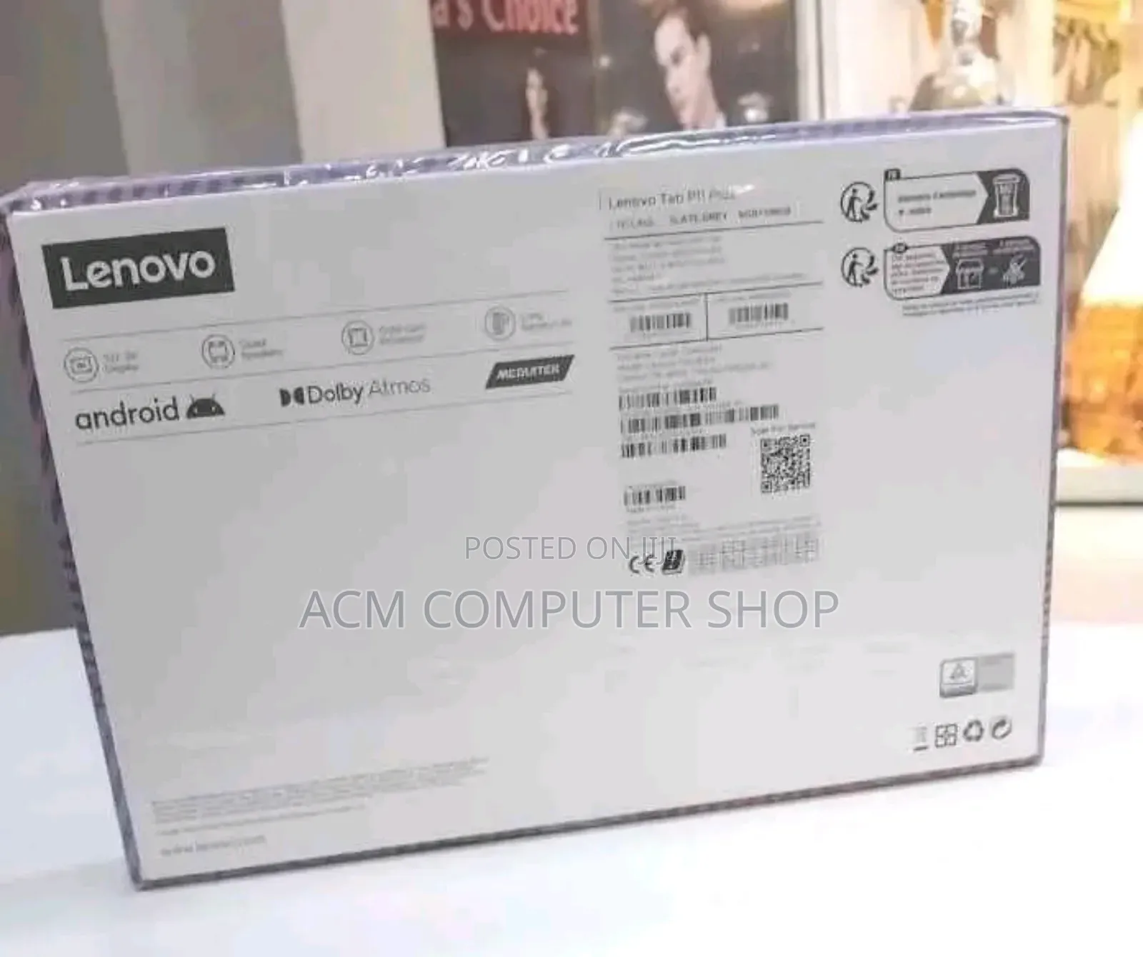 New Lenovo Tab P11 5G 128 GB Black