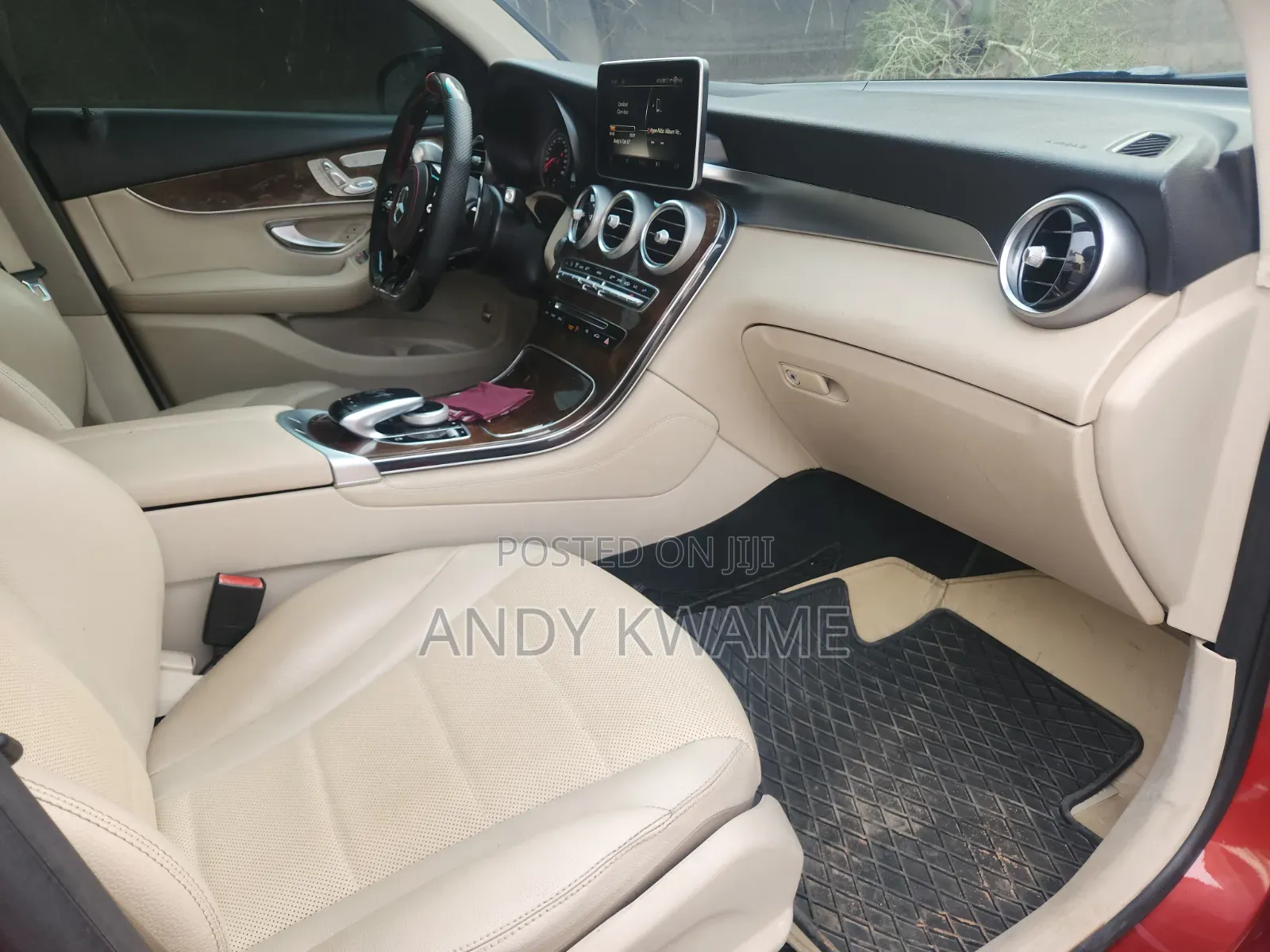 Mercedes-Benz GLC-Class 2017 Red