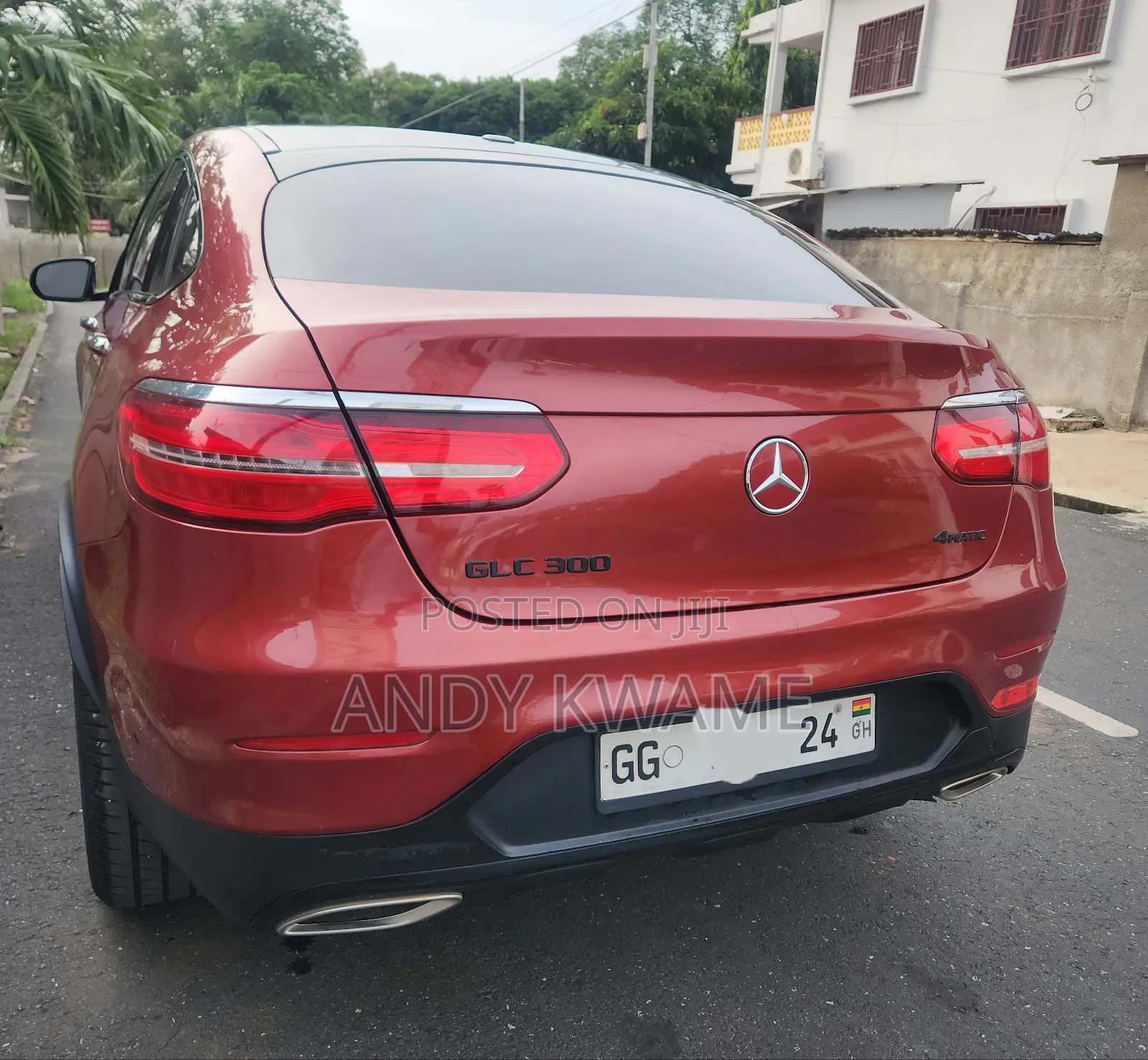 Mercedes-Benz GLC-Class 2017 Red