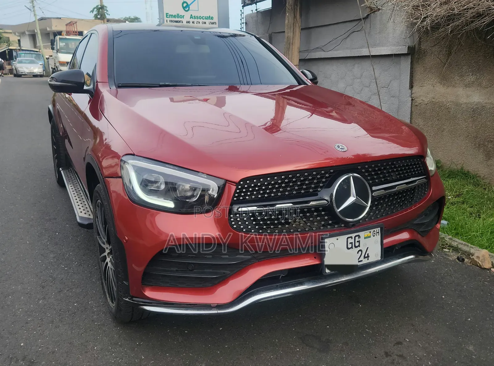 Mercedes-Benz GLC-Class 2017 Red