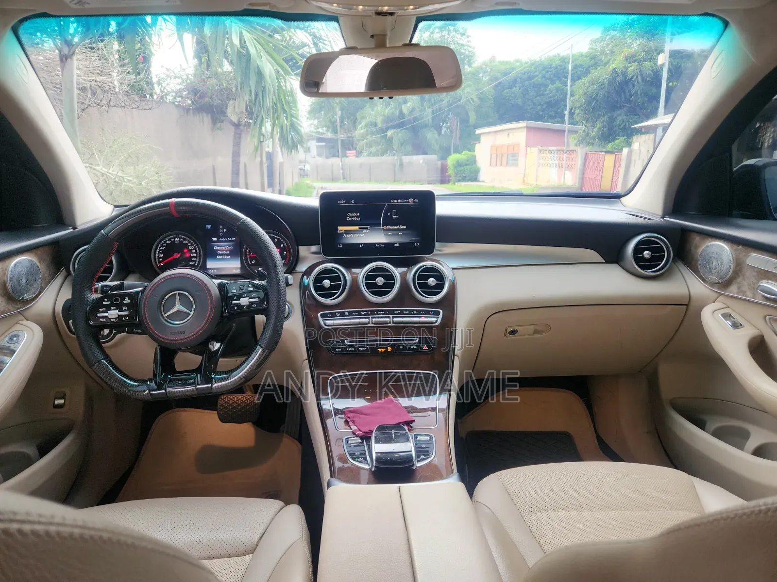 Mercedes-Benz GLC-Class 2017 Red
