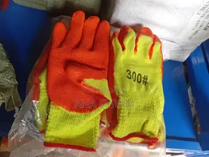 Orange Palm Gloves