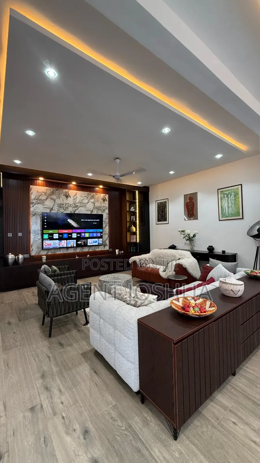 Furnished 3bdrm House in Manet Spintex for rent