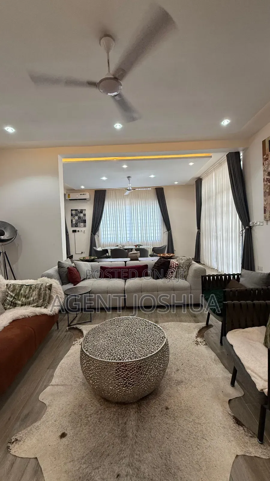 Furnished 3bdrm House in Manet Spintex for rent